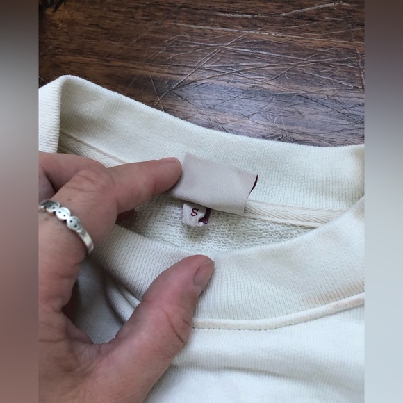 white kappa pullover crewneck - Picture 2 of 4